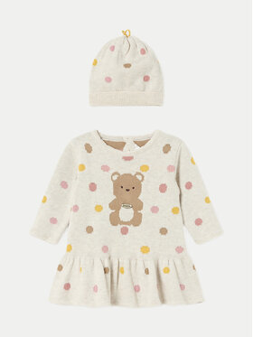 Mayoral Mayoral Повсякденна сукня 2888 Бежевий Regular Fit