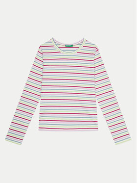 United Colors Of Benetton United Colors Of Benetton Majica 3XMLC10JJ Šarena Slim Fit
