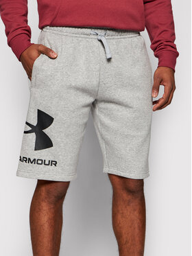Under Armour Under Armour Szorty sportowe Rival Fleece Big Logo 1357118 Szary Loose Fit