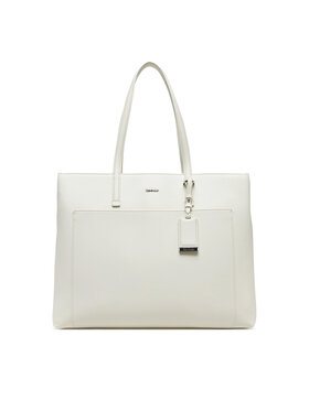 Calvin Klein Calvin Klein Borsetta Ck Must Medium Shopper W/Pocket K60K613019 Écru