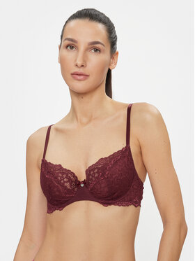 Hunkemöller Hunkemöller Pusiau dengta (balcony bra) liemenėlė Marine 202706 Vyšninė
