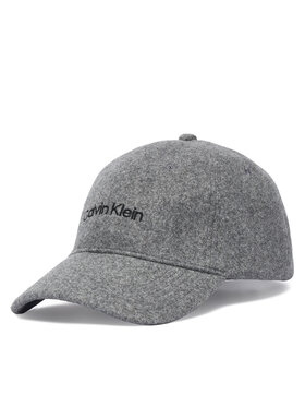 Calvin Klein Calvin Klein Cap Embroidered Titlecase Logo Felt LV04D5131G Grau