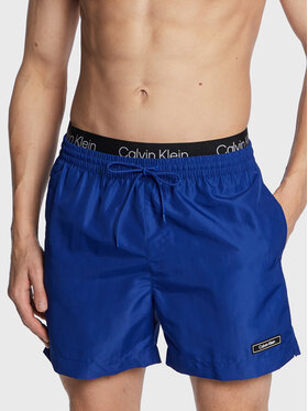 Calvin Klein Swimwear Calvin Klein Swimwear Szorty kąpielowe KM0KM00815 Niebieski Regular Fit