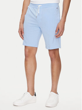 Tommy Hilfiger Tommy Hilfiger Pantaloni scurți sport UM0UM03364 Albastru celest Regular Fit