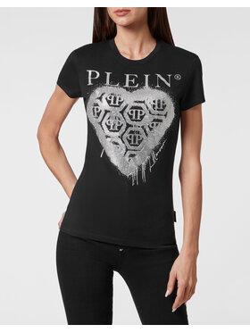 PHILIPP PLEIN PHILIPP PLEIN T-Shirt 13761 Czarny Regular Fit