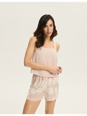 Esotiq Esotiq Piżama 43358 Różowy Regular Fit
