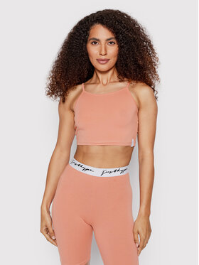 HYPE HYPE Top ZVLR-495 Różowy Boxy Fit