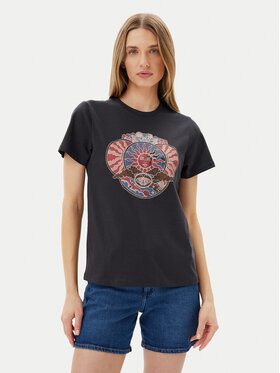 Wrangler Wrangler T-Shirt Graphic 112362563 Černá Regular Fit