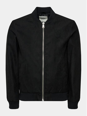Redefined Rebel Redefined Rebel Яке бомбър 225023 Черен Regular Fit