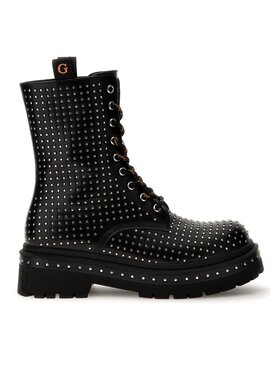 Guess Guess Kotníková obuv Joya FL7JYA PEL10 Černá