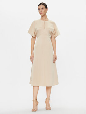 MICHAEL Michael Kors MICHAEL Michael Kors Kleid für den Alltag MF381OI99G Beige Regular Fit