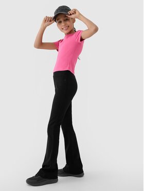 4F 4F Legginsy 4FJWSS25TTIGF199-20s Czarny