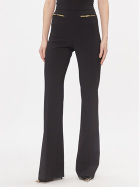 Elisabetta Franchi Elisabetta Franchi Stoffhose PA-014-36E3-V320 Schwarz Regular Fit