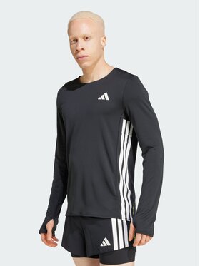 adidas adidas Koszulka techniczna Adizero Running Long Sleeve Tee Czarny Slim Fit