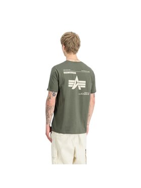 Alpha Industries Alpha Industries Tričko AI.258505 Zelená Regular Fit