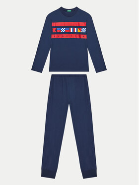 Pigiami per bambini United Colors Of Benetton MODIVO.IT collezione autunno inverno 2024 2025