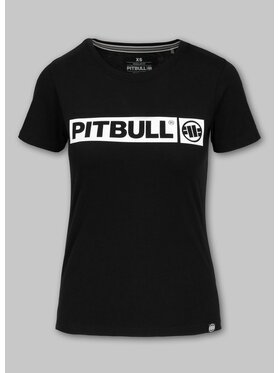 PITBULL PITBULL T-Shirt Koszulka damska Hilltop M Czarny Regular Fit