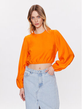 Edited Edited Bluzka Nadeen EDT6671002 Pomarańczowy Regular Fit