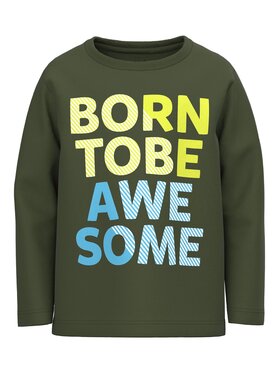 NAME IT NAME IT Блуза 13218853 Зелен Loose Fit