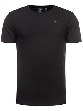 G-Star Raw G-Star Raw Marškinėliai Base-S D16411-336-6484 Juoda Regular Fit