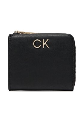Calvin Klein Calvin Klein Väike naiste rahakott Re-Lock Za Wallet Sm K60K610781 Must