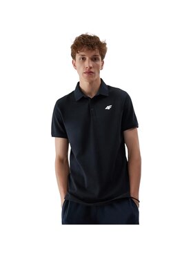 4F 4F Polo 4FWSS26TPTSM0987-31S Granatowy Regular Fit