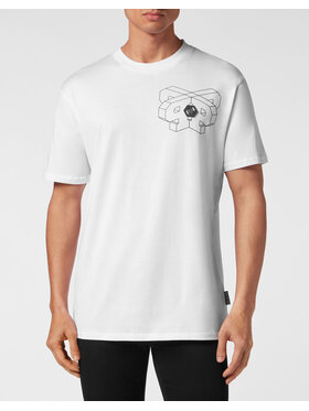 PHILIPP PLEIN PHILIPP PLEIN Tričko 15483 Biela Regular Fit