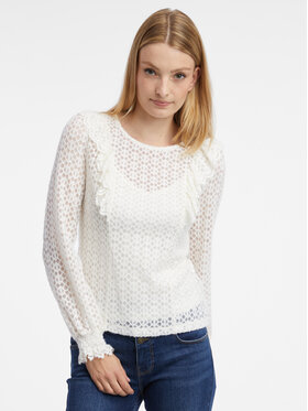Orsay Orsay Bluzka 177052001000__XL Biały Regular Fit