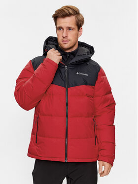Columbia Columbia Puhovka Iceline Ridge™ Jacket Rdeča Regular Fit