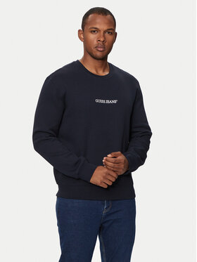 Guess Jeans Світшот M4YQ19 K9V31 Cиній Regular Fit