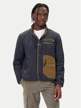 Aeronautica Militare Aeronautica Militare Prehodna jakna 252AB3009UCT04211 Mornarsko modra Regular Fit