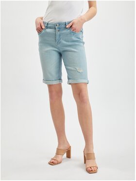 Orsay Orsay Szorty jeansowe 322029-549000__36 Biały Regular Fit