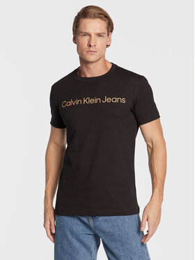 Calvin Klein Jeans Calvin Klein Jeans T-Shirt J30J322344 Czarny Slim Fit