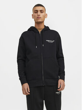 Jack&Jones Jack&Jones Mikina Vesterbro 12241691 Čierna Relaxed Fit