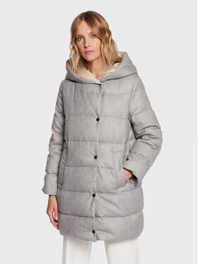 Peserico Peserico Pehelykabát S24426D Szürke Regular Fit