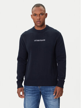 Guess Jeans Guess Jeans Sweater M4BR31 Z3HM1 Sötétkék Regular Fit