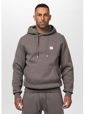 PITBULL PITBULL Bluza SMALL LOGO Brązowy Regular Fit