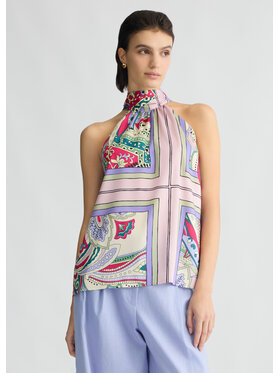 Liu Jo Liu Jo Top WA5394T5973M9547 Błękitny Regular Fit