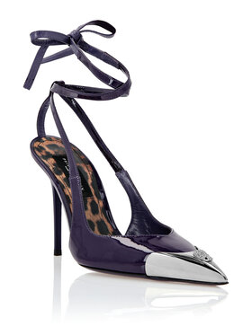 PHILIPP PLEIN PHILIPP PLEIN Czółenka 1175 Fioletowy