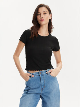 ONLY ONLY Tricou Emma 15201206 Negru Regular Fit