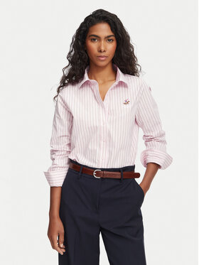 Beverly Hills Polo Club Beverly Hills Polo Club Cămașă P-SS26W-SH0005 Roz Regular Fit