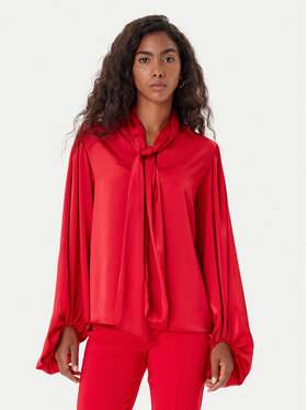Rinascimento Rinascimento Bluse CFC0126202003 Rot Loose Fit