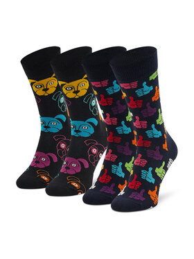 Happy Socks Happy Socks Unisex Magasszárú Zokni DOG02-9050 Színes