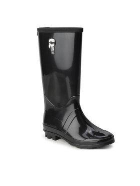 Karl Lagerfeld Kids Karl Lagerfeld Kids Gumene čizme Z19121 S Crna