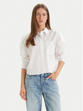 Calvin Klein Jeans Calvin Klein Jeans Marškiniai LV047F148G Balta Relaxed Fit