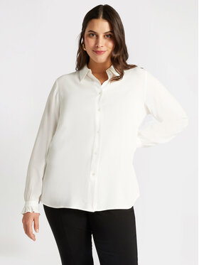 Fiorella Rubino Fiorella Rubino Camicia 5037T001263N011 Bianco Regular Fit