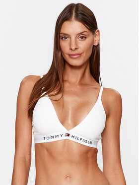 Tommy Hilfiger Tommy Hilfiger Σουτιέν Bralette UW0UW04144 Λευκό