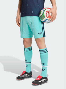 adidas adidas Szorty sportowe 162054 Turkusowy Regular Fit