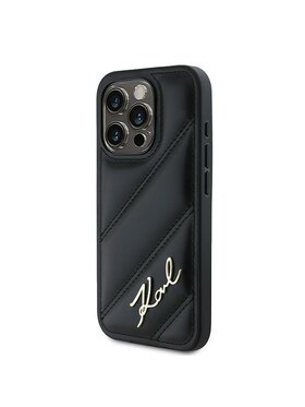 KARL LAGERFELD KARL LAGERFELD Etui na telefon Apple iPhone 15 Pro Czarny