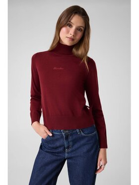 Guess Jeans Guess Jeans Svetr 184166 Červená Classic Fit